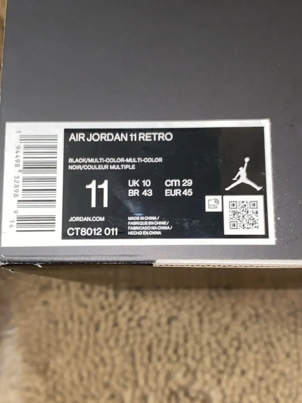 Jordan 11 Jubilee